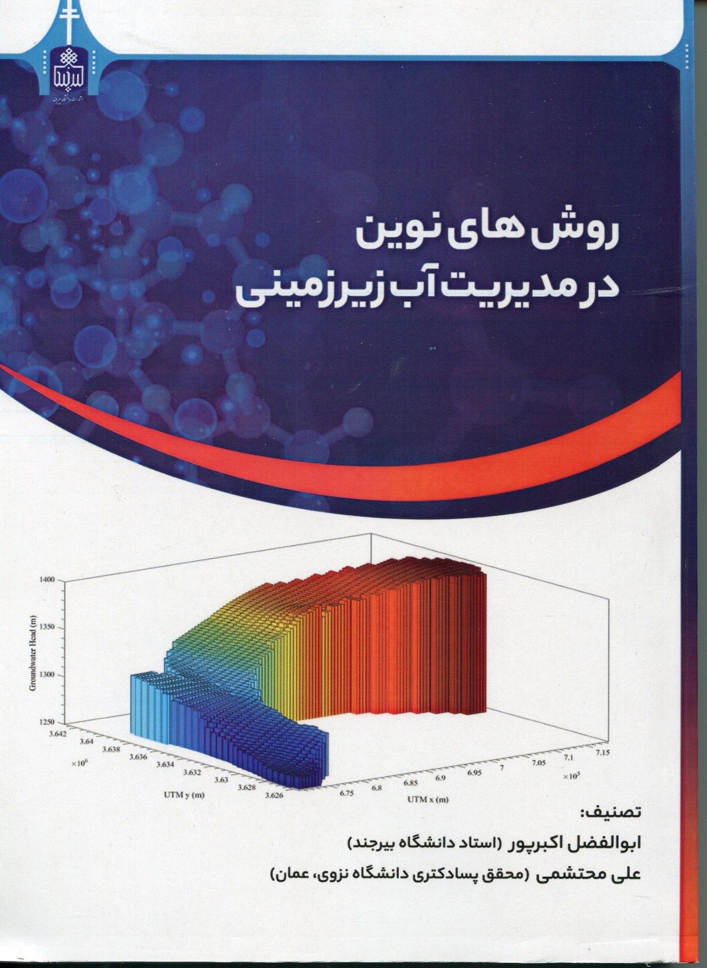 New Methods in Groundwater Management - Dr. Abolfazl Akbarpour